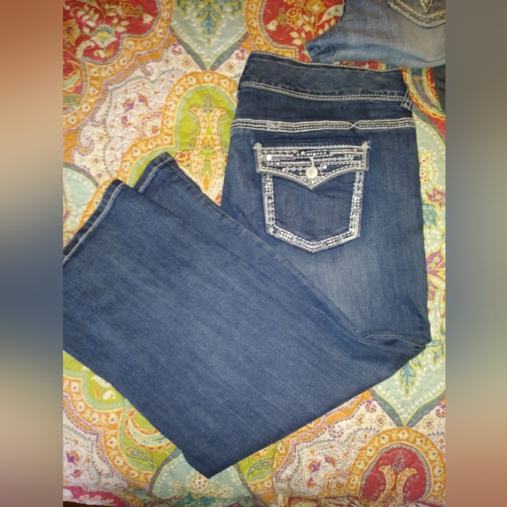 Womens Vgoss blue jean capri